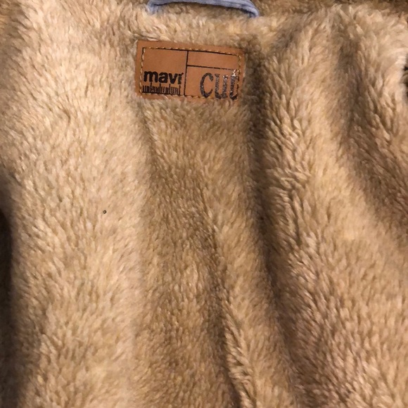 MAVI (CUT) Furred Corduroy Look Jacket Size M - Picture 4 of 7